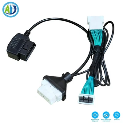 OBD2 II 30Pin Diagnostic 8A-BA Cable for Toyota 8A 4A Smart Key,IM508 IM608 K518 - Image 1 of 4