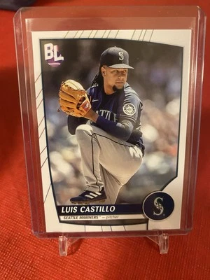 2023 TOPPS Big League #180 Luis Castillo Seattle Mariners - Image 1 of 2