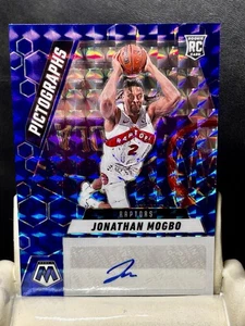 JONATHAN MOGBO rc 2024-25 Panini Mosaic #/35 AZUL AUTO PICTOGRAFÍAS #PM-MOG Tor - Imagen 1 de 6