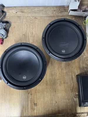 "Juego de 2 subwoofers JL Audio 10w3v3-8 coche de 10""" Foto 1 de 4
