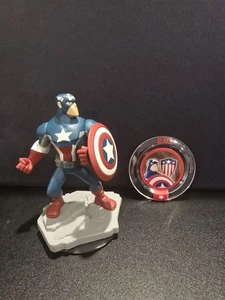 Disney Infinity: Marvel (Edizione 2.0) Personaggio Capitan America con Power Disc - Foto 1 di 1