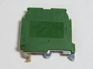 ABB Entrelec M4/6.P Terminal Block 4mm Green/Yellow NOP - Picture 1 of 3