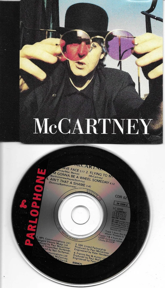 The Beatles PAUL McCARTNEY My Brave face w/ UNRELEASED TRX CD Single USA seller Foto 1 de 1