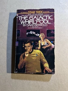 STAR TREK : THE GALACTIC WHIRLPOOL  by David Gerrold  1985 Bantam paperback - Picture 1 of 3