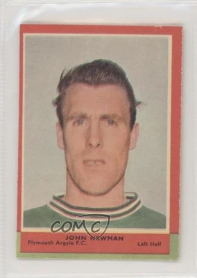 Tarjetas de concurso de fútbol americano 1964-65 A&BC John Newman #16 Foto 1 de 2