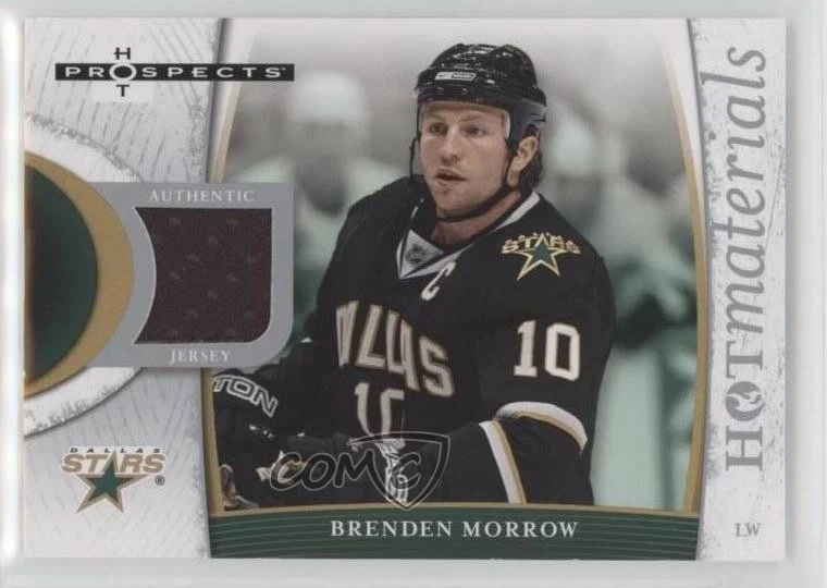 2007-08 Fleer Hot Prospects Hot Materials Brenden Morrow #HM-BR - Image 1 of 2
