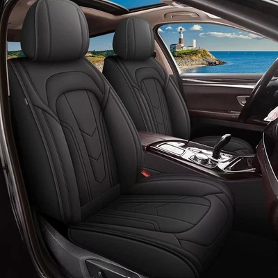 Front Rear PU Leather Cushion Car Seat Covers Fit for Hyundai Tucson 2010-2025 - Image 1 of 4