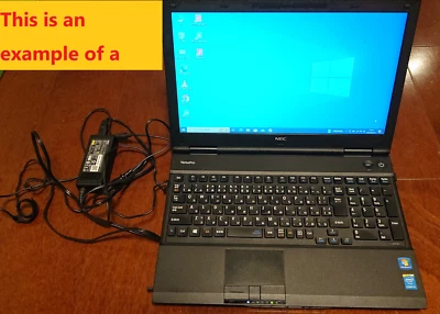 Used Laptop Windows10 SSD 120GB, CPU Celeron900 Equivalent, Memory 4GB, Wireless - Image 1 of 4