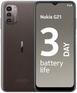 Nokia G21 4G 64GB Dual Sim Dusk Brown Unlocked Smartphone Pristine A++ - Afbeelding 1 van 7