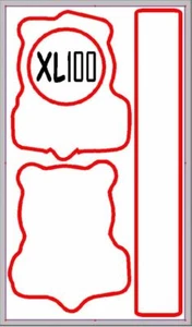 XL100 CYLINDER PAINT MASKING KIT (D7202) - Picture 1 of 1