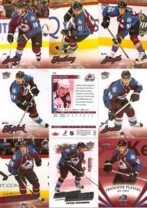 2008-09 UD Fleer Ultra Colorado Avalanche Master Team Set w/ RC's (14) - Picture 1 of 1