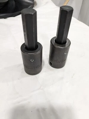 PROTO 1/2" Drive, 5/8" Impact Hex Bit Socket Qty 2 J74415/8 - Image 1 of 4