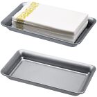 Vintage Farmhouse Decor Metal Vanity Tray(2 Pack),Countertop Guest Hand Towel...