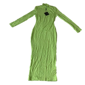 Jluxlabel Bodycon Janessa Dress Womens Size M Green Long Sleeve Turtleneck - Picture 1 of 15