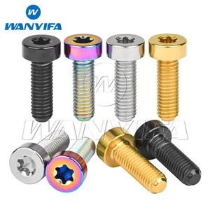 Titanbolzen M5x15mm Kappe Torx Kopfschraube für Fahrrad Lenker Schaltwerk Schraube - Bild 1 von 11