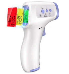 CE FDA Medical Grade NON-CONTACT Infrared Forehead Thermometer LCD Laser IR USA - Picture 1 of 4