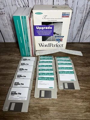 Vintage WordPerfect Upgrade Version 6.0 DOS - Image 1 of 4