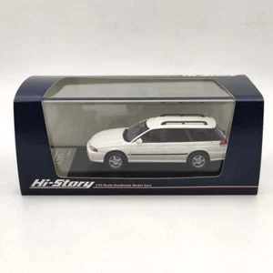 Hi-Story 1/43 Subaru Legacy Grand Wagon 1996 HS324WH modellini auto in resina bianca - Foto 1 di 6