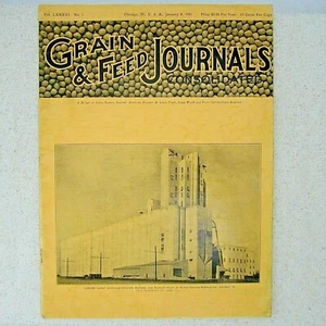 Grain & Feed Farm Journals Magazine January 8th 1941 Farm Agriculture advertise - Picture 1 of 12