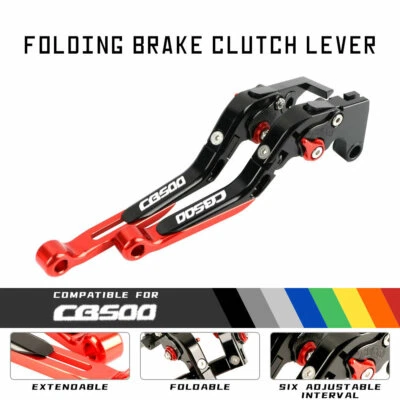 Ajuste HONDA CB500F CBF500 CB500 98-07 Racing Ajuste Plegable Palancas de Embrague Foto 1 de 4