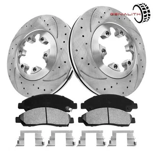280mm Front Disc Brake Rotor Ceramic Pad Kit for GMC Canyon 2005-2008 3.5L - Picture 1 of 12