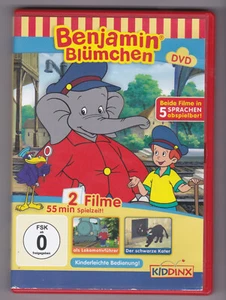 Benjamin Blümchen als Lokomotivführer und der schwarze Kater 2 Filme DVD - Bild 1 von 2