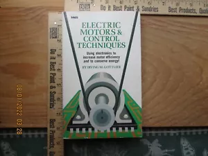 electric motors and control techniques - irving m gottlieb 1982 - Imagen 1 de 10