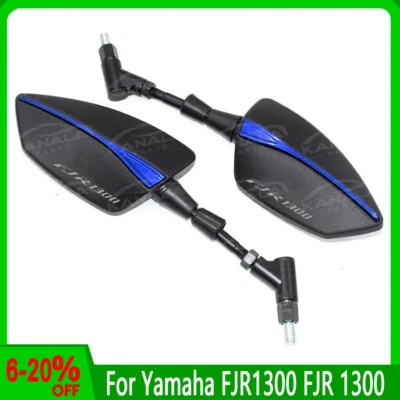 For Yamaha FJR1300 FJR 1300 Motorcycle Accessories CNC Side Rearview Mirrors NEW Foto 1 de 4