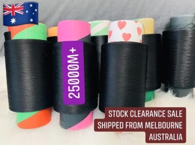 Premium Quality All Purpose Spun Polyester Sewing Thread Reel (25,000m per Reel) - image 1 of 4