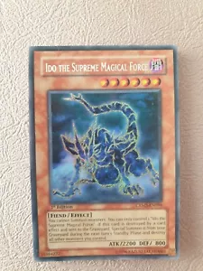 YUGIOH IDO THE SUPREME MAGICAL FORCE SECRET RARE CRMS-EN096 1ST ED NM - Picture 1 of 1