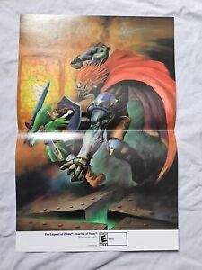 Affiche Legend of Zelda Ocarina of Time # 2 Link vs Ganondorf & Suikoden animalerie