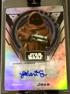 2021 STAR WARS SIGNATURE SERIES - JAWA - LEILAHI SHIU AUTO - Picture 1 of 2