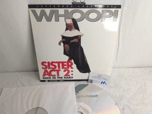 SISTER ACT 2: BACK IN THE HABIT (1993) Whoopi Goldberg LaserDisc - Letterbox - M - Picture 1 of 4