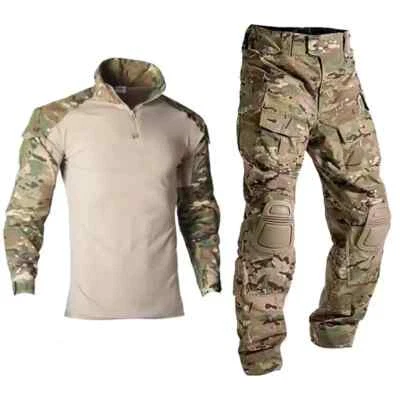 Set of military uniform UBACS MultiCam with elbow pads and knee pads - Image 1 of 4