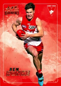 2020 SYDNEY SWANS AFL Card BEN RONKE Dominance - Bild 1 von 2