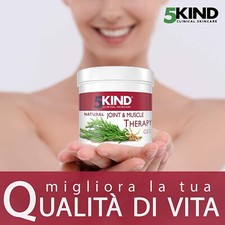 5kind Clinical Skincare Gel terapeutico dolori muscolari con estratti naturali