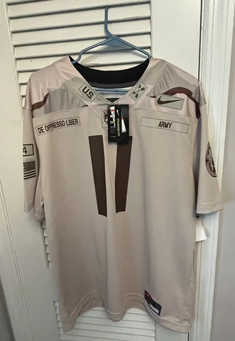 Nike Army Black Knights Game Football Jersey Mens Size XL DB2986 292 New Cover
