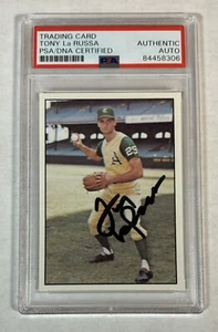 1978 TCMA HOF TONY LARUSSA PSA SIGNED AUTOGRAPHED Baseball Card #45 A’S - Picture 1 of 2