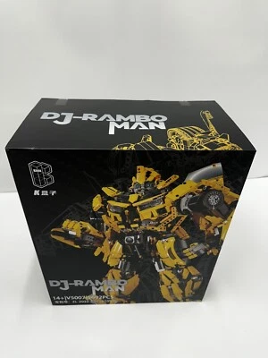 Transformers DJ Rambo Man Bumble Bee Building Bricks Block Toy Model MOC 5692PCS - Image 1 of 4
