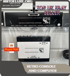 BBC Micro Modelo A B RGB HDMI Cable Convertidor Solución Cable HDMI Gratis - Imagen 1 de 6
