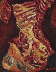 Chaim Soutine Beef Canvas Print 16 x 20 - Picture 1 of 4