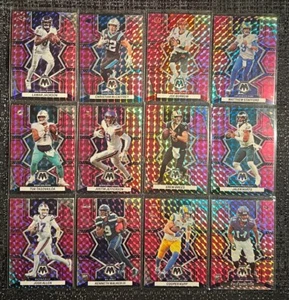 2022 Panini Mosaic NFL PINK Complete Your Set You Pick Football Card #1-400 - Picture 1 of 127
