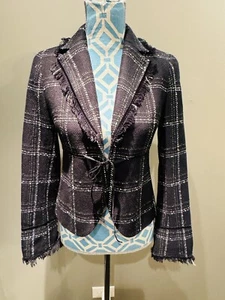 Laundry by shelly Segal Blazer Size 4 Style J5296 - Picture 1 of 7