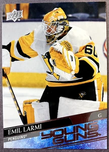 Young Guns #236 2020-21 cubierta superior Emil Larmi Pittsburgh Penguins radiocontrol - Imagen 1 de 1