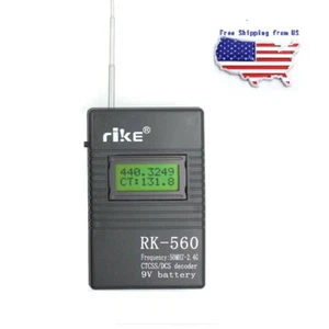 Frequency Counter RK560 50MHz-2.4GHz Portable Tester DCS CTCSS Radio Meter - Picture 1 of 7