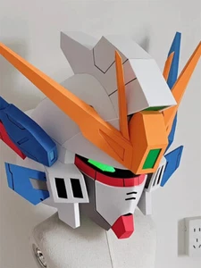 Mobile Report Gundam Wing Wing Gundam Zero Helm Maske Licht emittieren tragbar - Bild 1 von 1