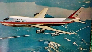 REGULAR SIZE POST CARD # BOEING # 747 SUPERJET EVERETT WASHINGTON - Picture 1 of 12