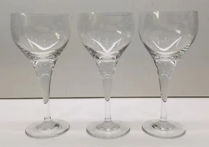 Rosenthal Crystal LOTUS PLAIN 4 5/8" Cordials 3 EXCELLENT CONDITION - Picture 1 of 4