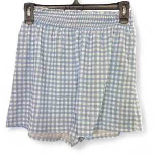 Asos Design Gingham Flippy Shorts Blau Größe 2 - Bild 1 von 4