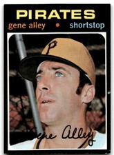 1971 Topps Gene Alley Pittsburgh Pirates #416